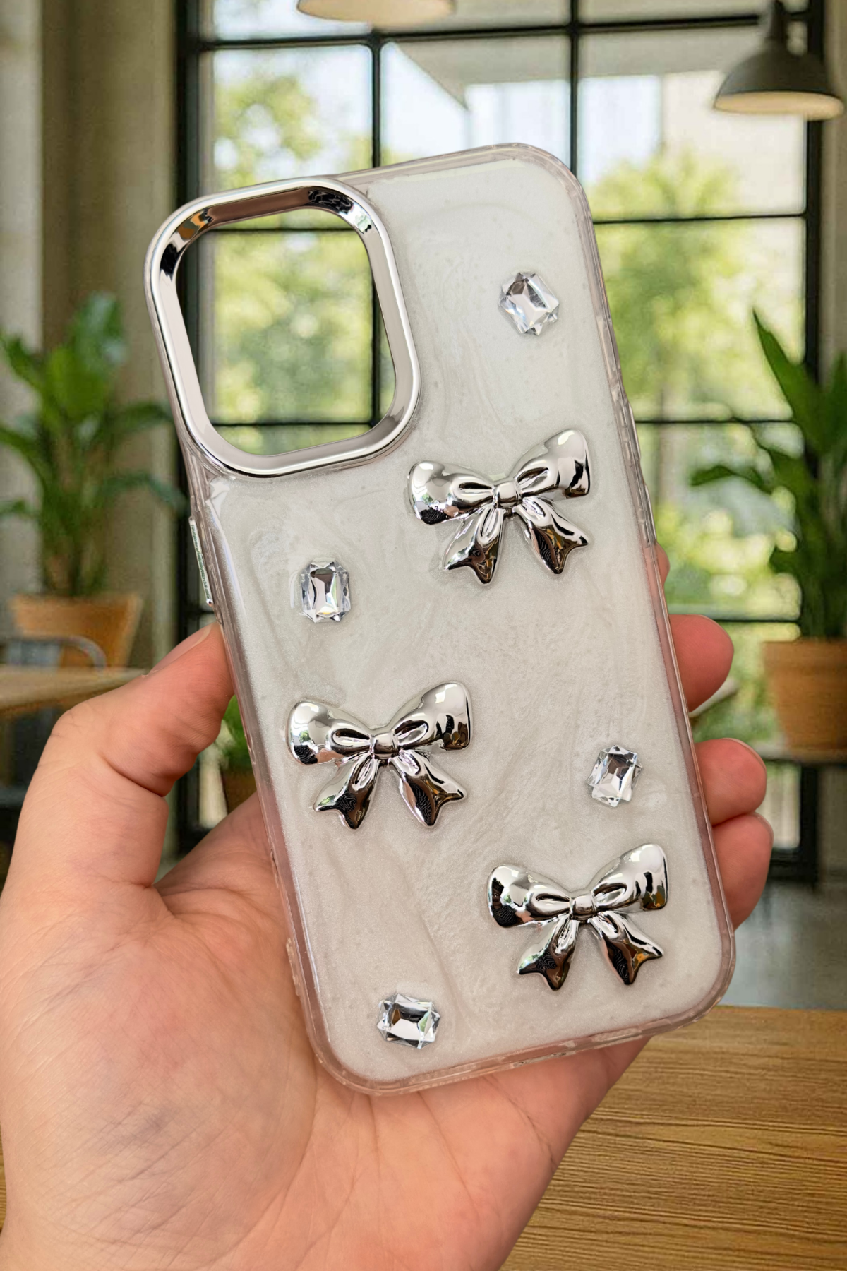 iPhone 16 Kamera Çıkıntılı Şık ve Dayanıklı Telefon Kılıfı - Zarif Tasarımlar Moda Kılıf