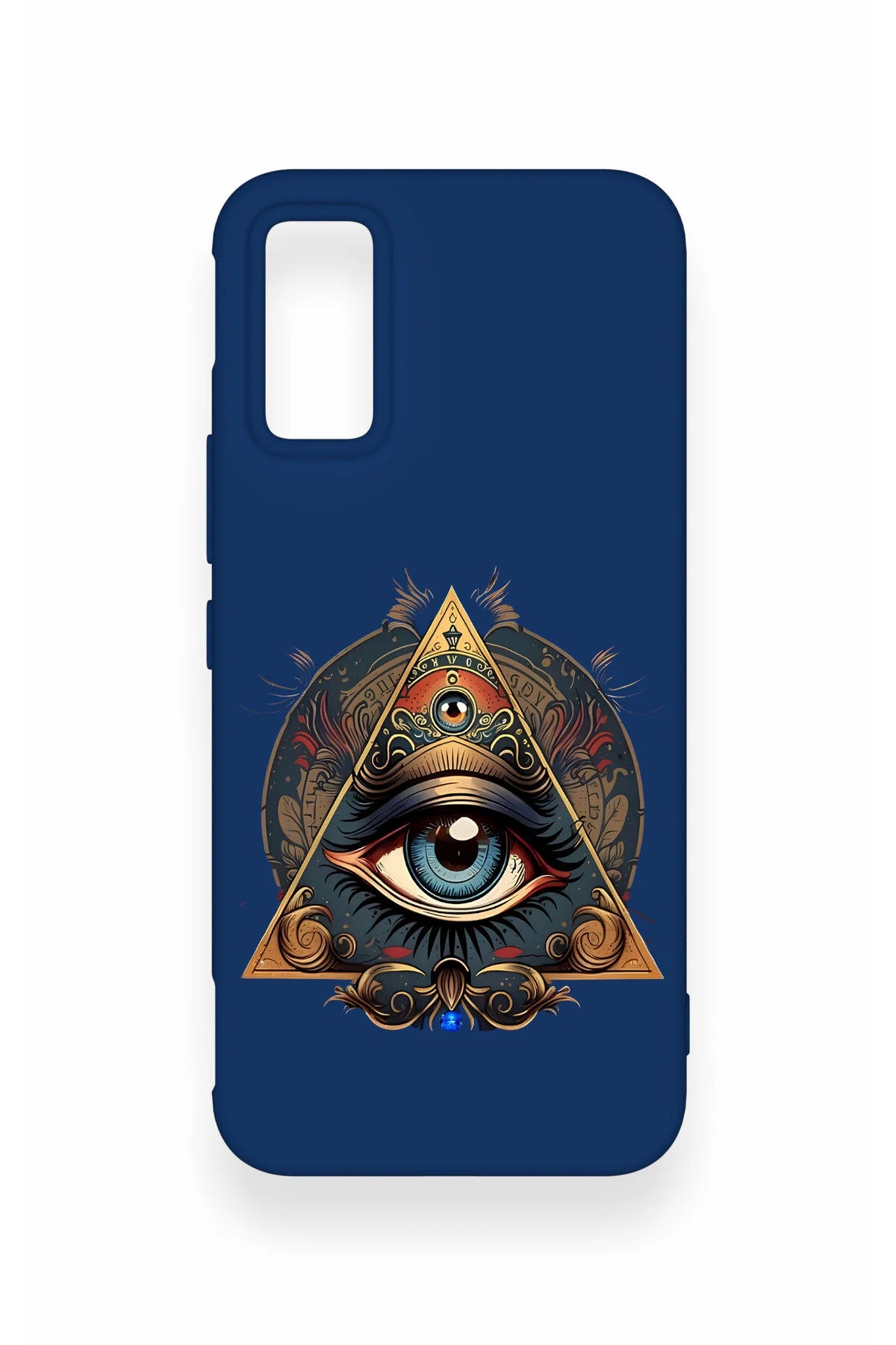 Infinix Gt 30 Pro Uyumlu Pyramid Eye Desenli Silikon Kılıf