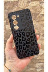 Redmi 15 Uyumlu Leopar Desenli Silikon Darbe Emici Klasik Korumalı Rubber Kılıf