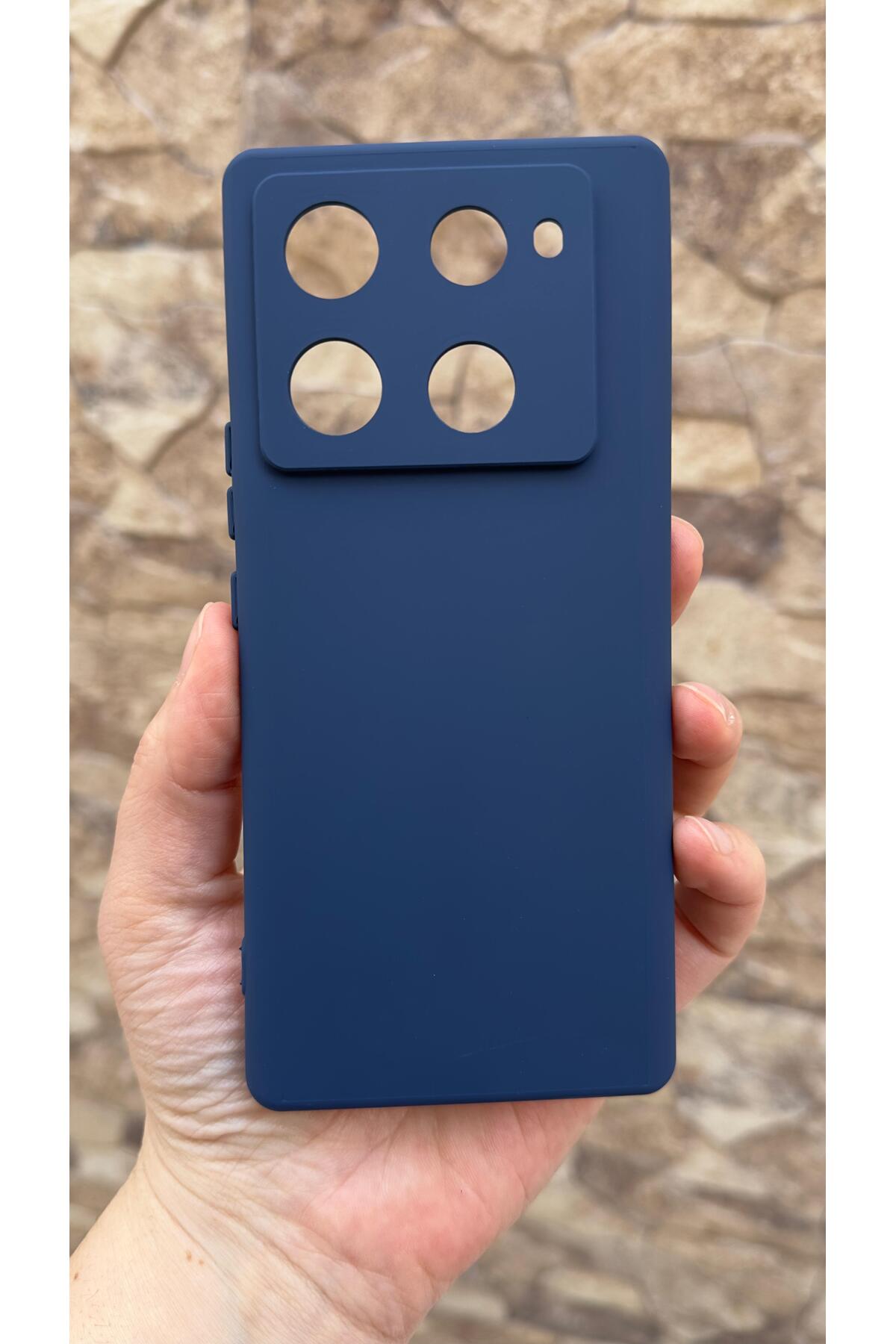 İnfınıx Note 40 Pro Plus 5G Uyumlu Silikon Darbe Emici Klasik Korumalı Rubber Kılıf