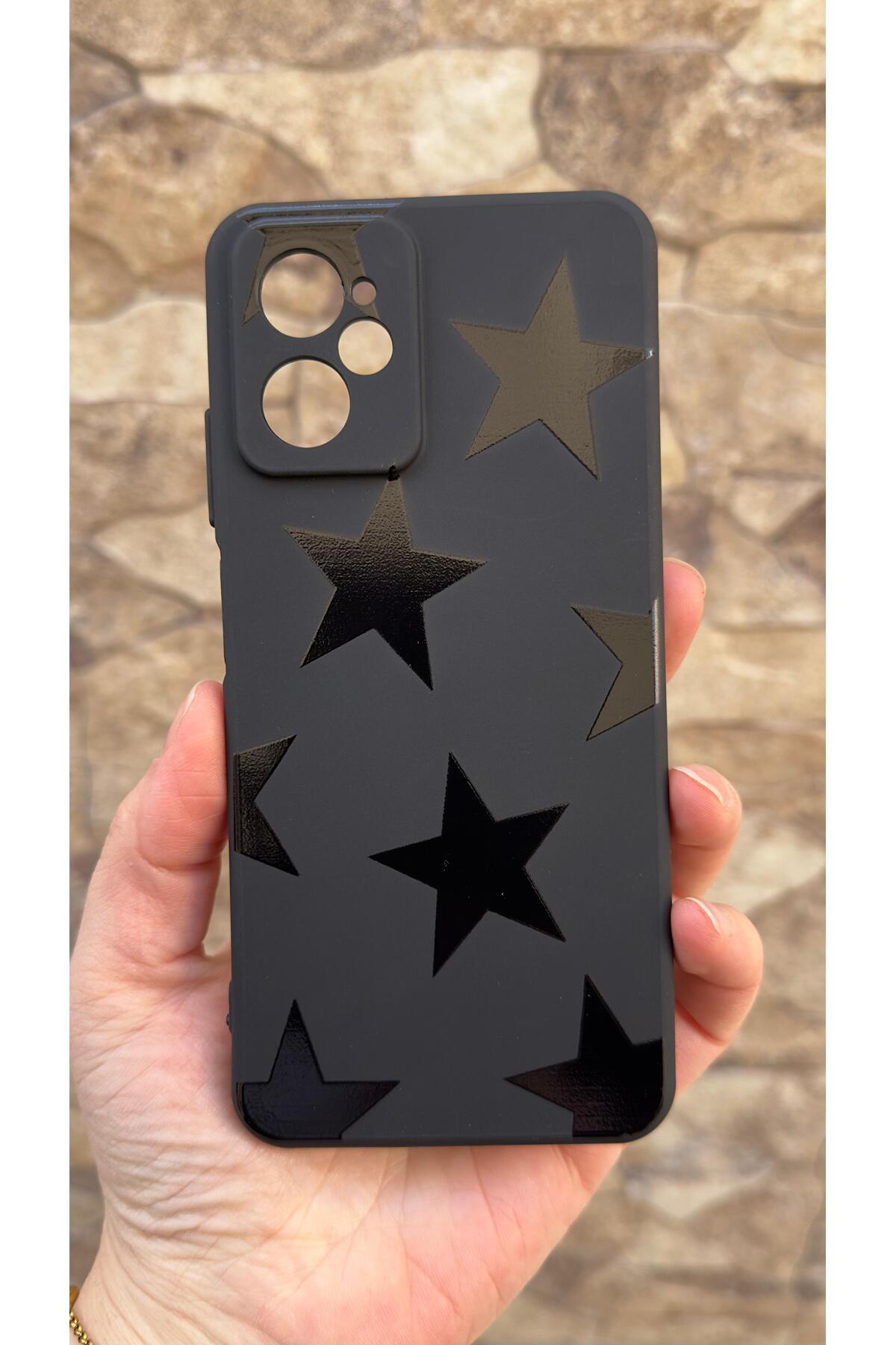 Casper Via X30 Uyumlu Star Silikon Darbe Emici Klasik Korumalı Rubber Kılıf