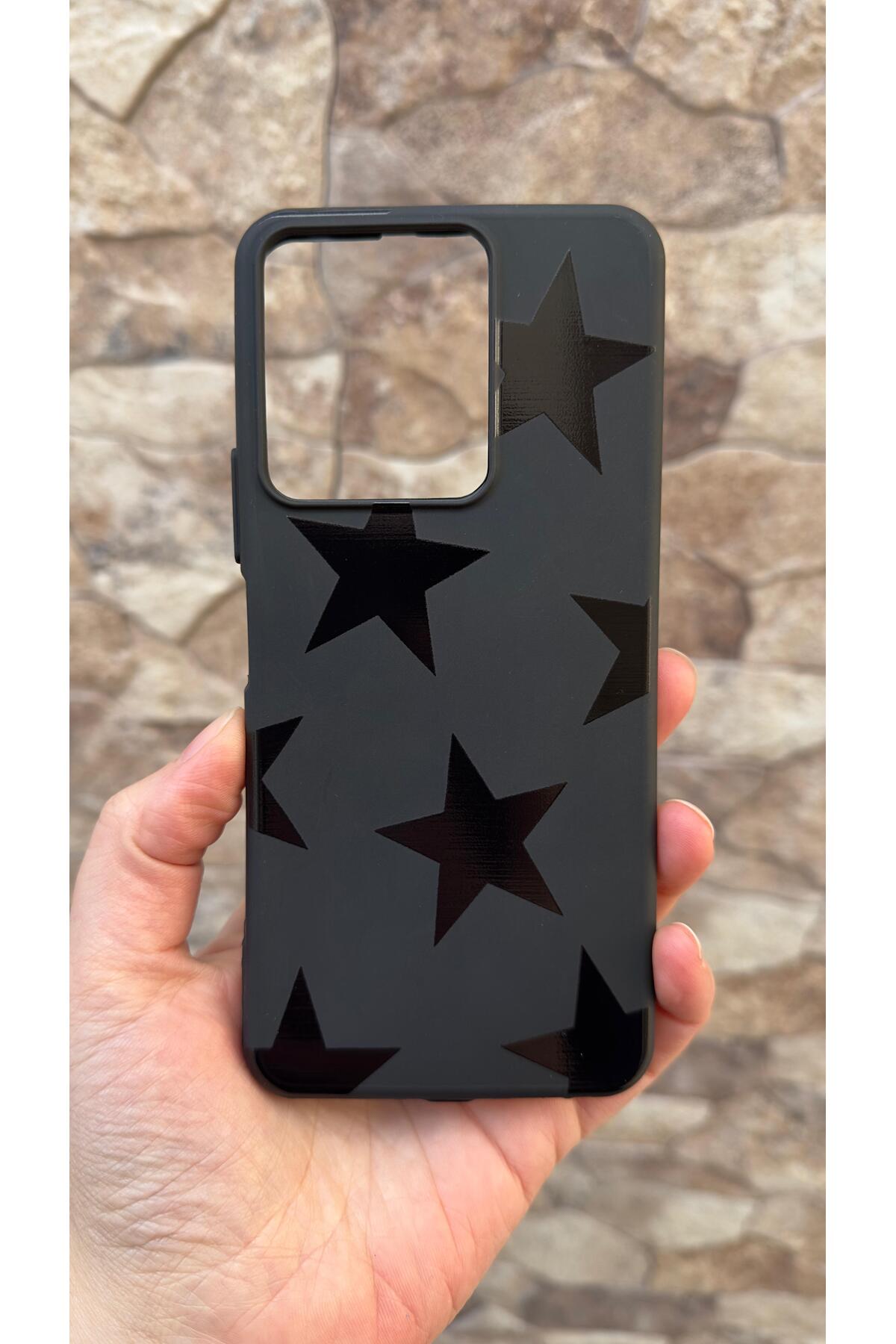 VİVO Y35 Uyumlu Star Silikon Darbe Emici Klasik Korumalı Rubber Kılıf