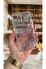 iPhone 13 Uyumlu Evıleye Desenli Şeffaf Darbe Emici Kamera Korumalı Clear Kılıf