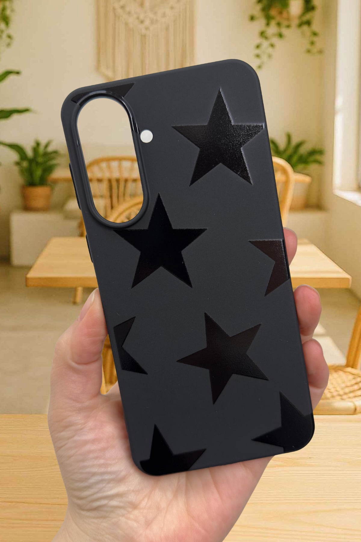 Samsung Galaxy A37 Uyumlu Star Silikon Darbe Emici Klasik Korumalı Rubber Kılıf