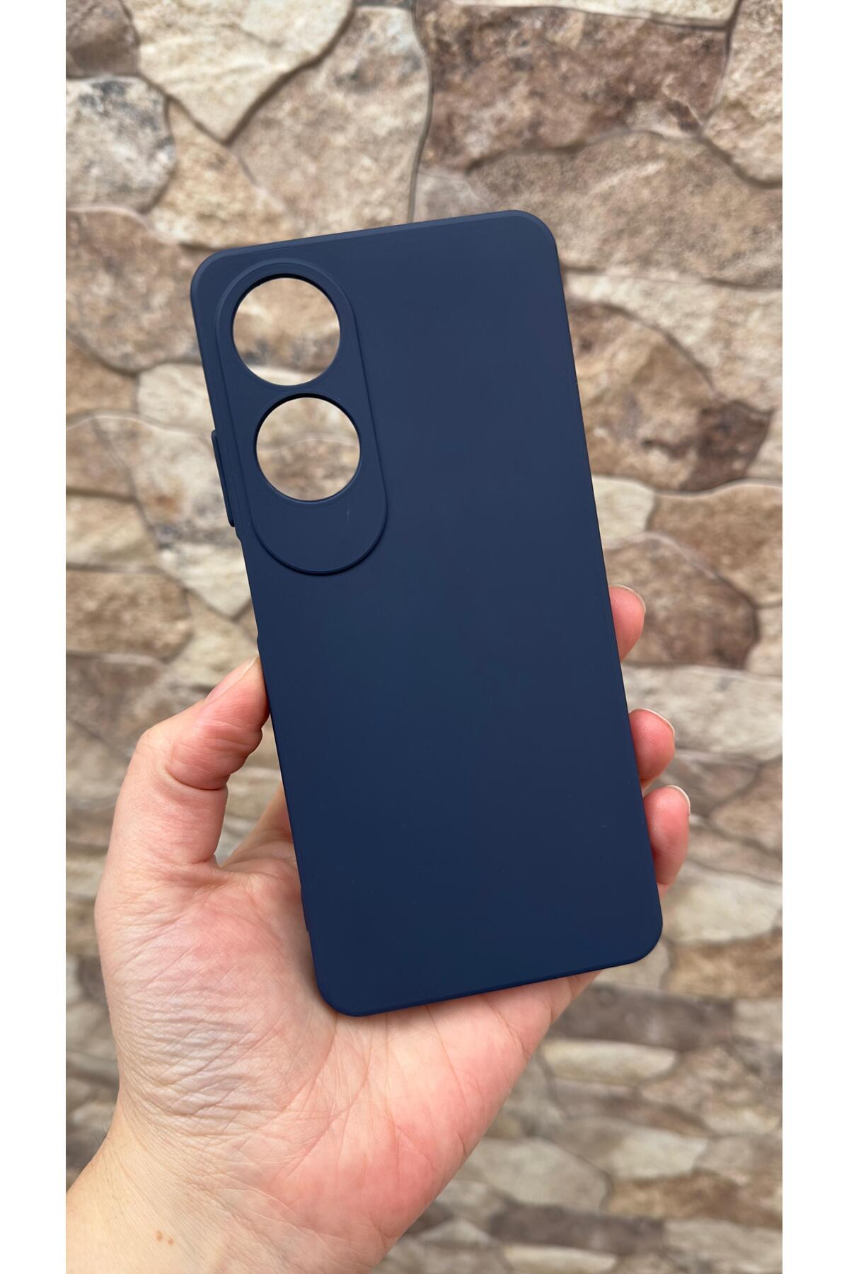 Oppo A60 Uyumlu Silikon Darbe Emici Klasik Korumalı Rubber Kılıf