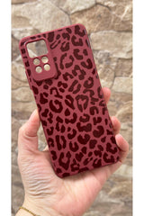 Redmi Note 11 Pro/Note 12 Pro 4G Uyumlu Leopar Desenli Silikon Darbe Emici Klasik Korumalı Kılıf