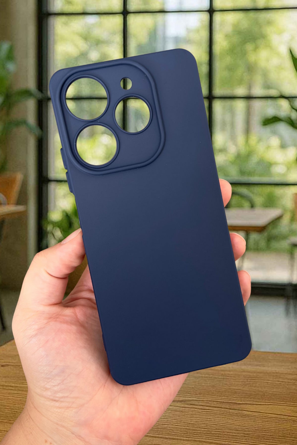 Tecno Spark 10 PRO Uyumlu Silikon Darbe Emici Klasik Korumalı Rubber Kılıf