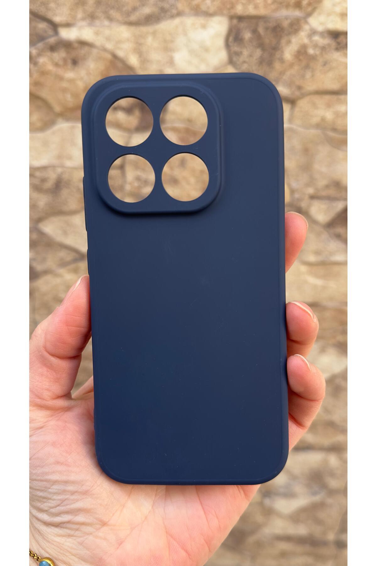 MI 17 5G Uyumlu Silikon Darbe Emici Klasik Korumalı Rubber Kılıf