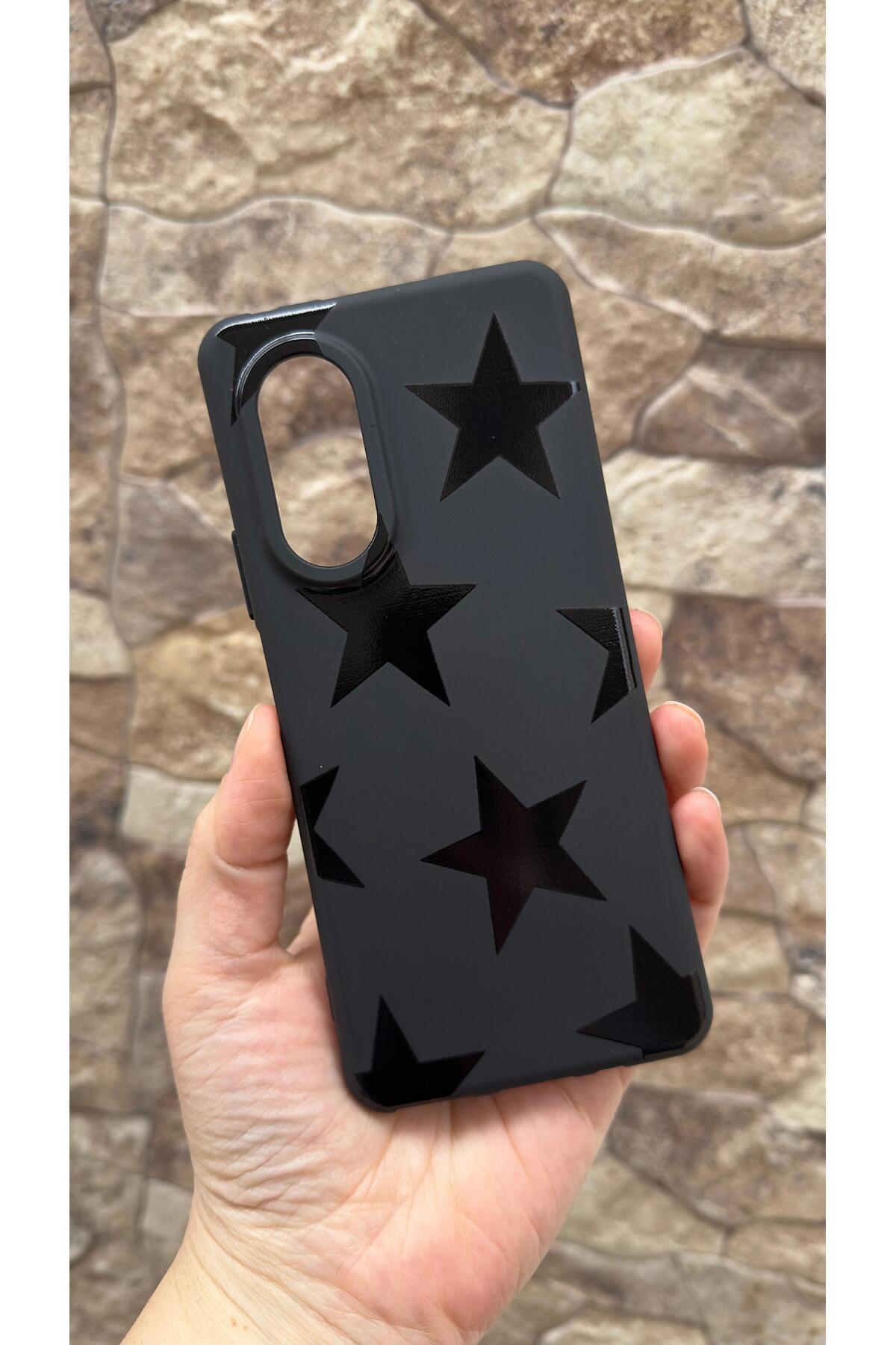 Huawei Nova 9 Se Uyumlu Star Silikon Darbe Emici Klasik Korumalı Klasik Rubber Kılıf