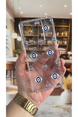 Xiaomi Redmi Note 13 Pro 5G Uyumlu Evıleye Desenli Şeffaf Darbe Emici Kamera Korumalı Clear Kılıf