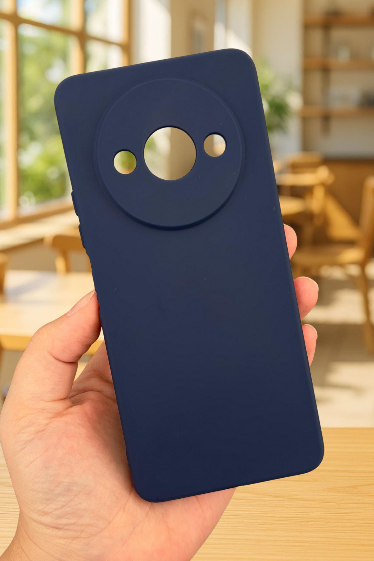 Xiaomi Redmi A3 Uyumlu Silikon Darbe Emici Klasik Korumalı Rubber Kılıf