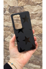 Vivo V30 Uyumlu Star Silikon Darbe Emici Klasik Korumalı Rubber Kılıf