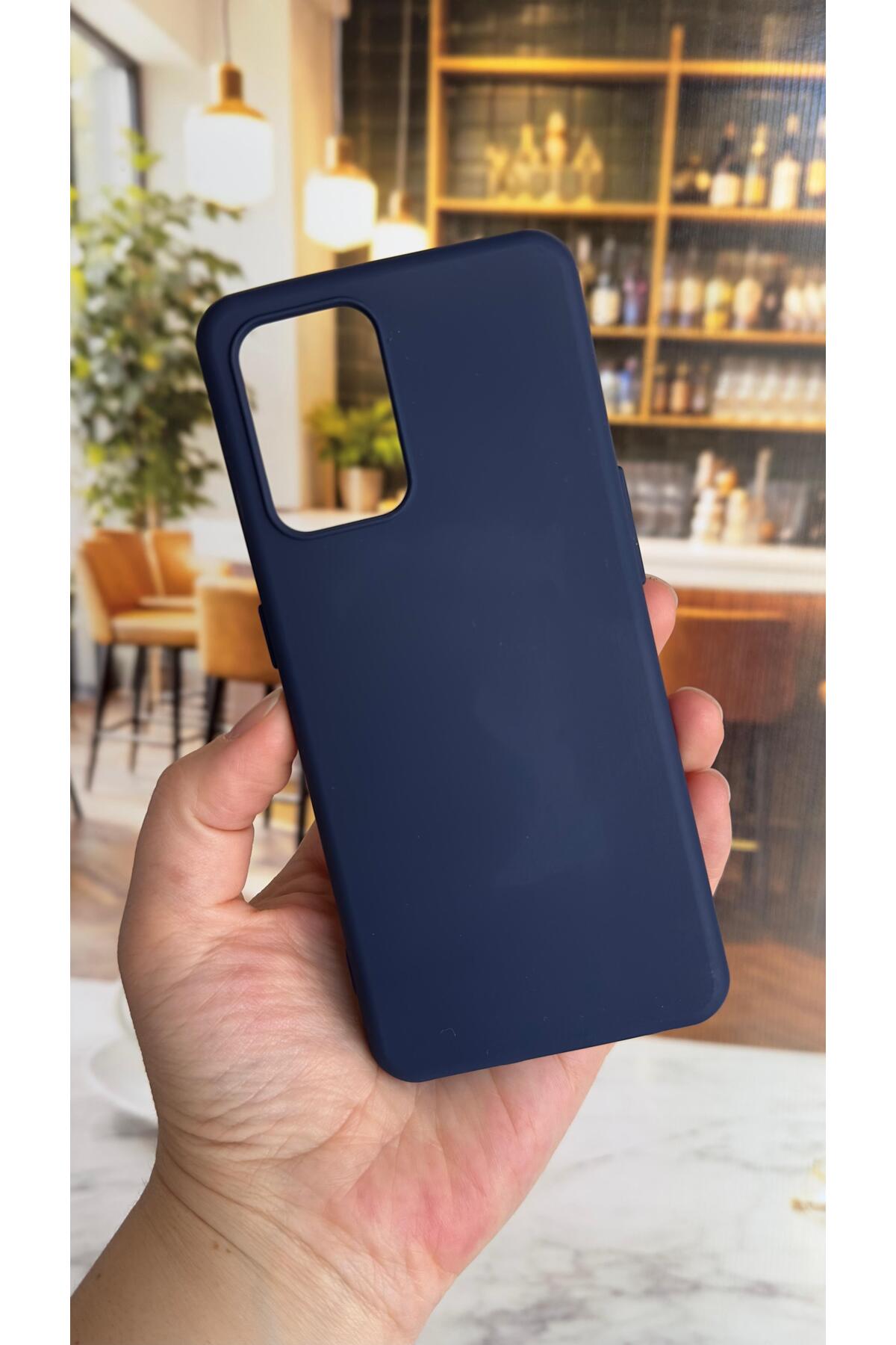 Oppo A74 Uyumlu Silikon Darbe Emici Klasik Korumalı Rubber Kılıf