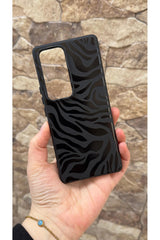 Vivo V30 Uyumlu Zebra Desenli Silikon Darbe Emici Klasik Korumalı Rubber Kılıf