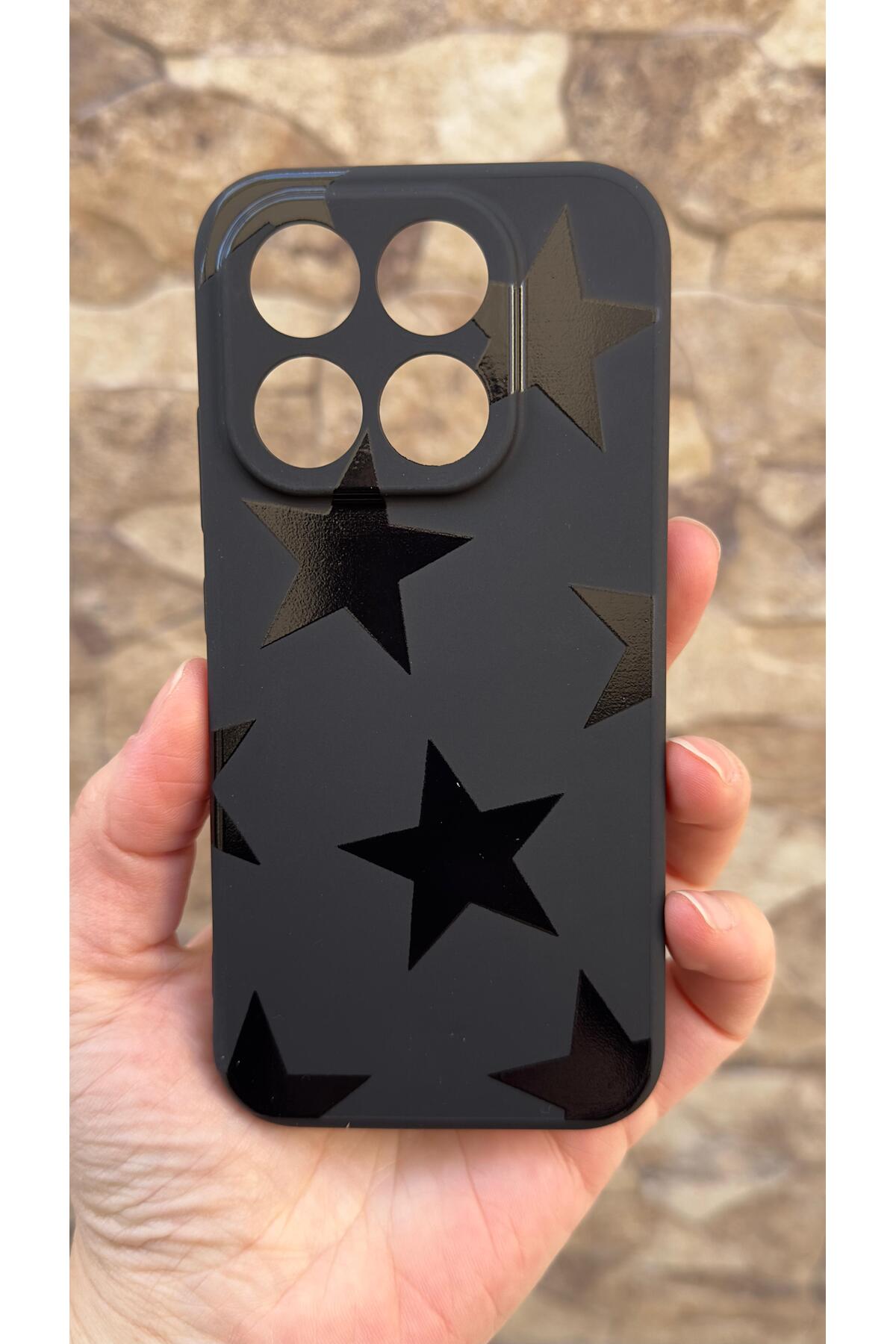 MI 17 5G Uyumlu Star Silikon Darbe Emici Klasik Korumalı Rubber Kılıf