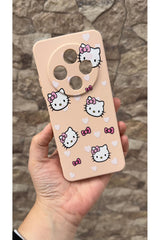 Redmi 14C Uyumlu Hello Kity Silikon Darbe Emici Klasik Korumalı Rubber Kılıf