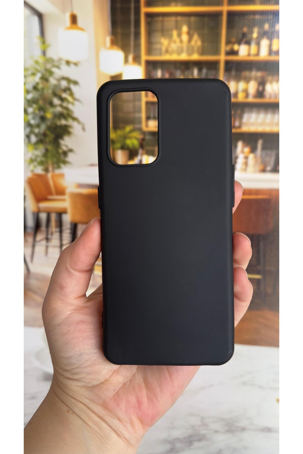Oppo A54 Uyumlu Silikon Darbe Emici Klasik Korumalı Rubber Kılıf