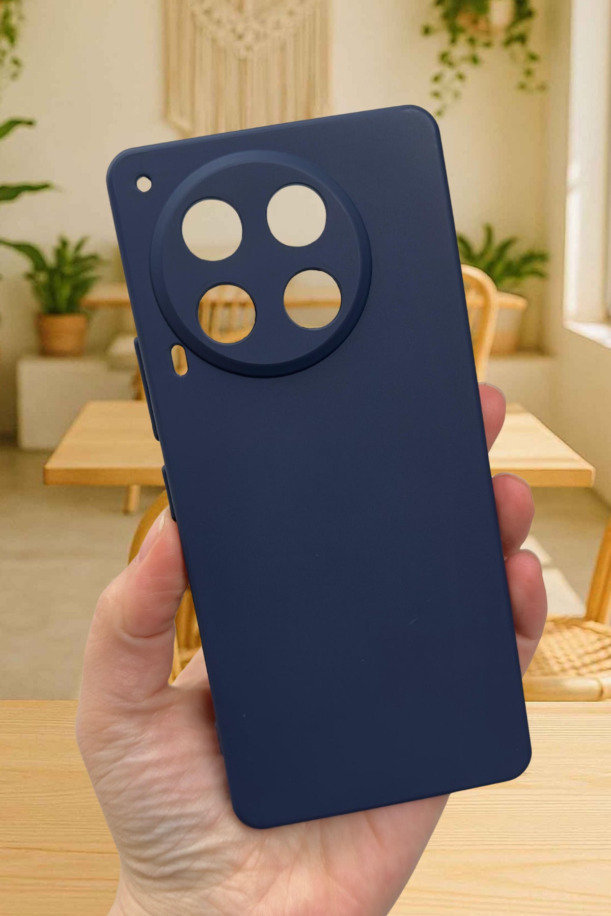 Tecno Camon 30 Uyumlu Silikon Darbe Emici Klasik Korumalı Rubber Kılıf