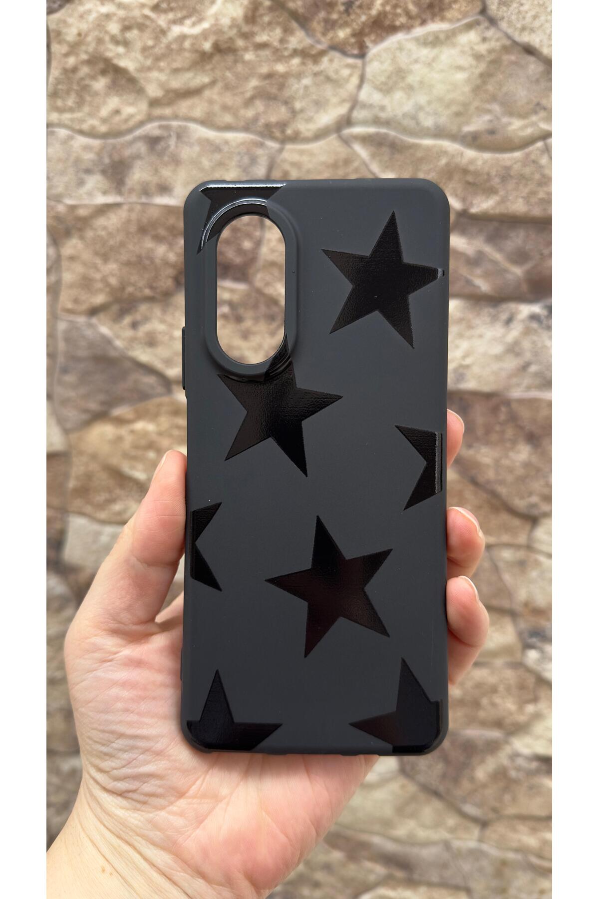 Huawei Nova 9 Se Uyumlu Star Silikon Darbe Emici Klasik Korumalı Klasik Rubber Kılıf