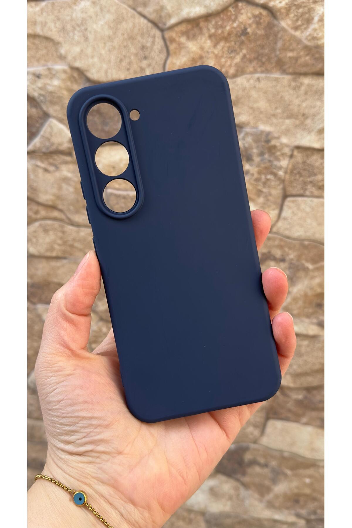 Tecno Spark 40 Pro Uyumlu Silikon Darbe Emici Klasik Korumalı Rubber Kılıf