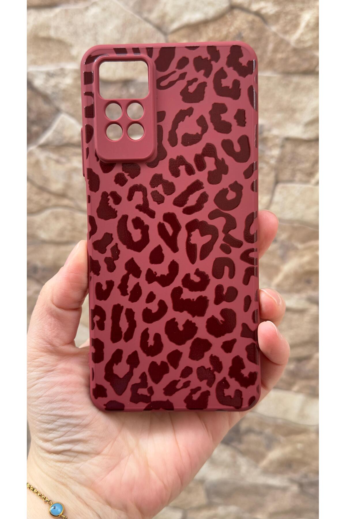 Redmi Note 11 Pro/Note 12 Pro 4G Uyumlu Leopar Desenli Silikon Darbe Emici Klasik Korumalı Kılıf