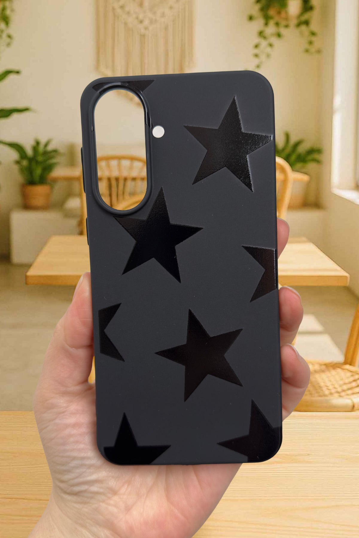 Samsung Galaxy A37 Uyumlu Star Silikon Darbe Emici Klasik Korumalı Rubber Kılıf