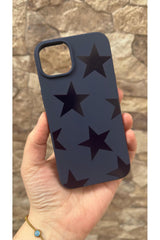 iPhone 15 Uyumlu Star Silikon Darbe Emici Korumalı Klasik Rubber Kılıf