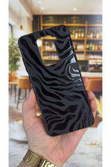Redmi Note 9 Uyumlu Zebra Desenli Silikon Darbe Emici Klasik Korumalı Rubber Kılıf