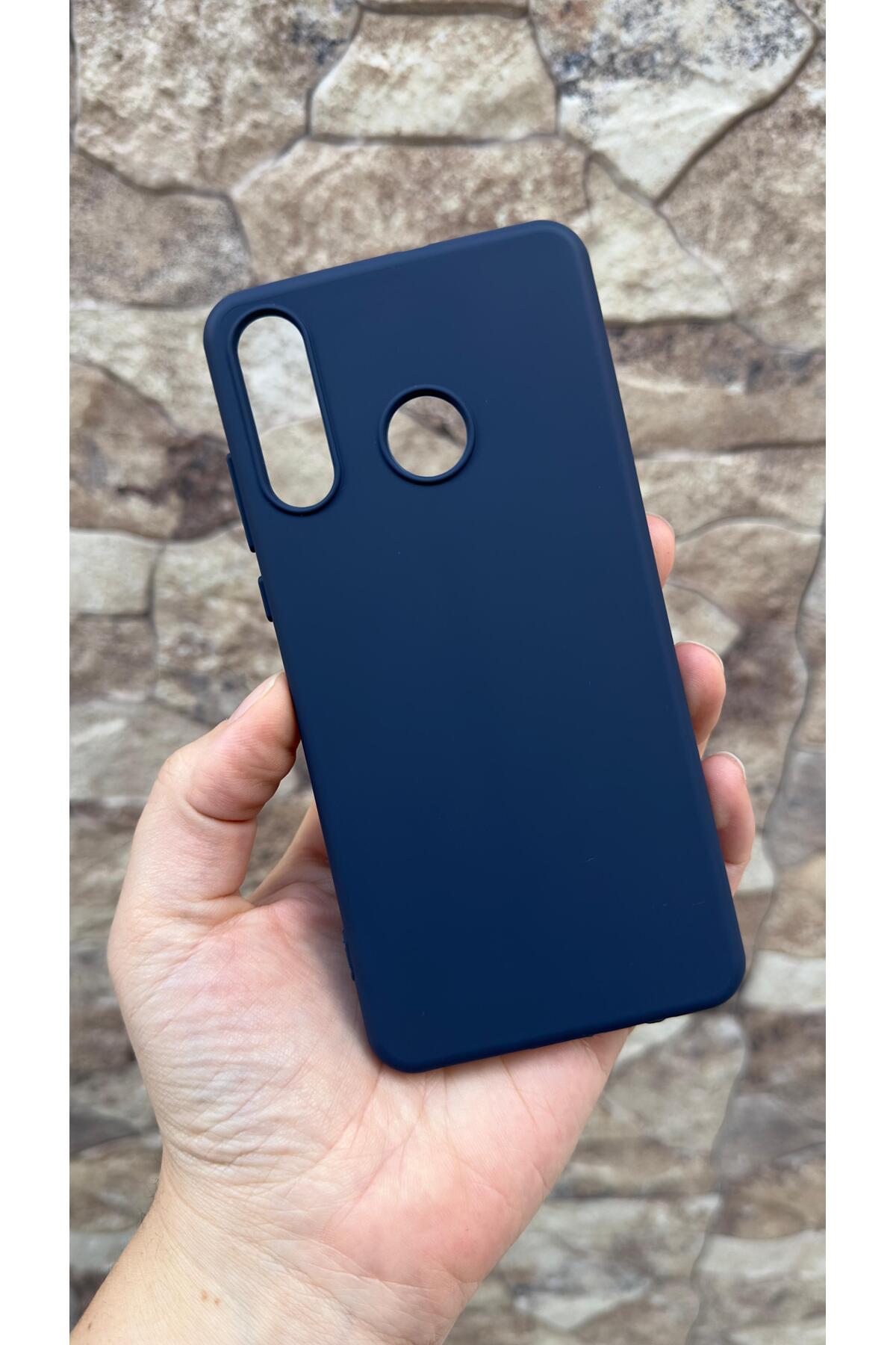 Huawei P30 Lite Uyumlu Silikon Darbe Emici Klasik Korumalı Rubber Kılıf