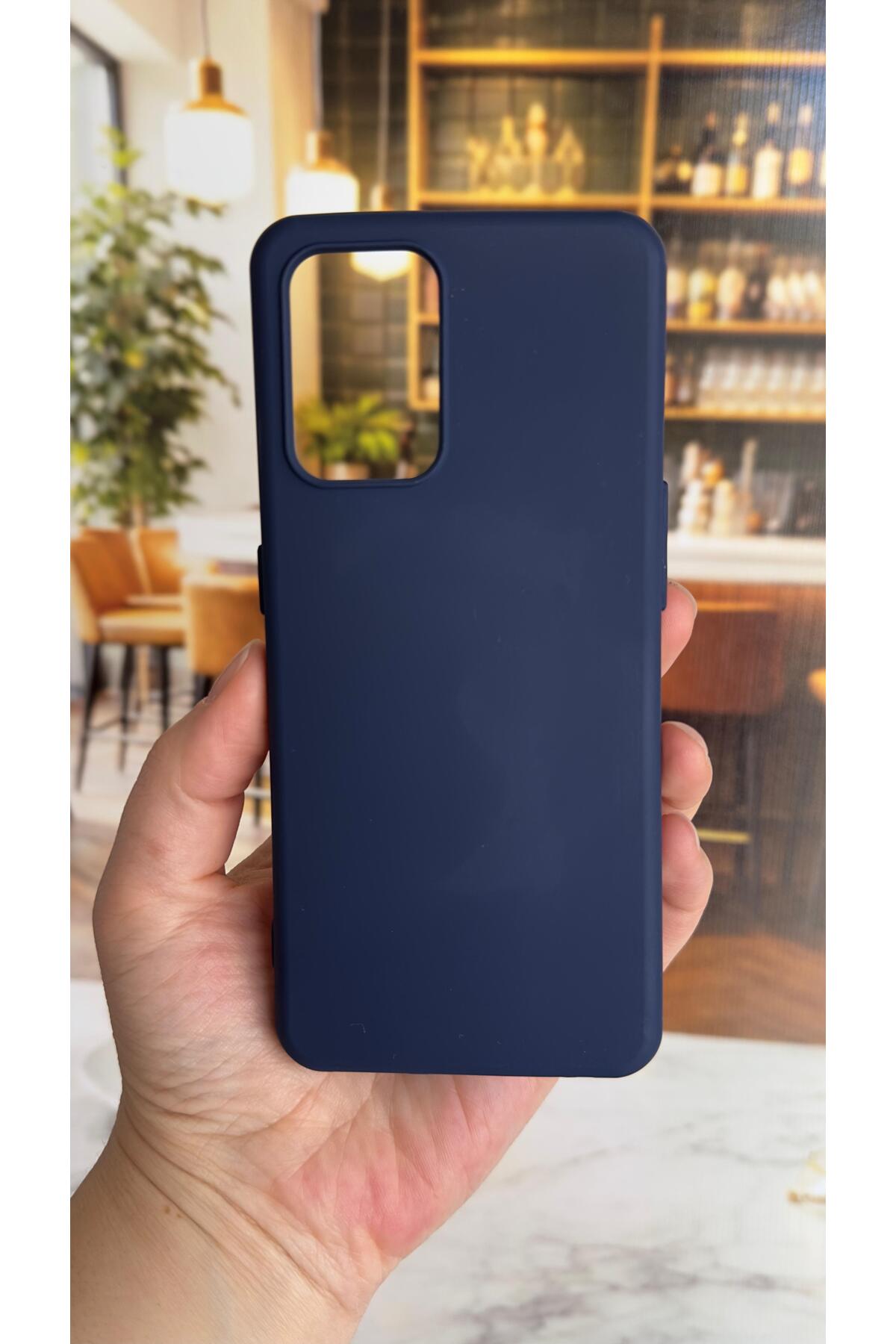 Oppo A74 Uyumlu Silikon Darbe Emici Klasik Korumalı Rubber Kılıf