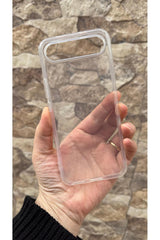Tecno Spark Slim Uyumlu Şeffaf Darbe Emici Kamera Korumalı Clear Kılıf