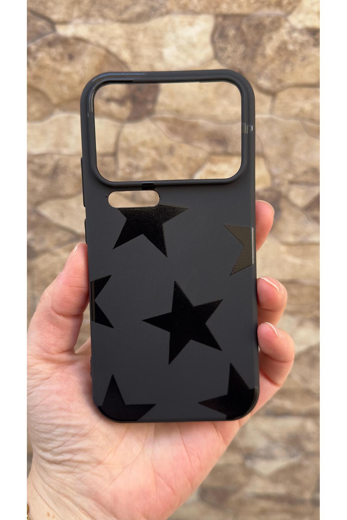 MI 17 Pro Uyumlu Star Silikon Darbe Emici Klasik Korumalı Rubber Kılıf