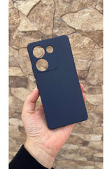 TECNO CAMON 20 PRO Uyumlu Silikon Darbe Emici Klasik Korumalı Rubber Kılıf