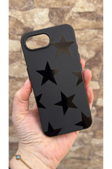 İphone 16E Uyumlu Star Silikon Darbe Emici Klasik Korumalı Rubber Kılıf