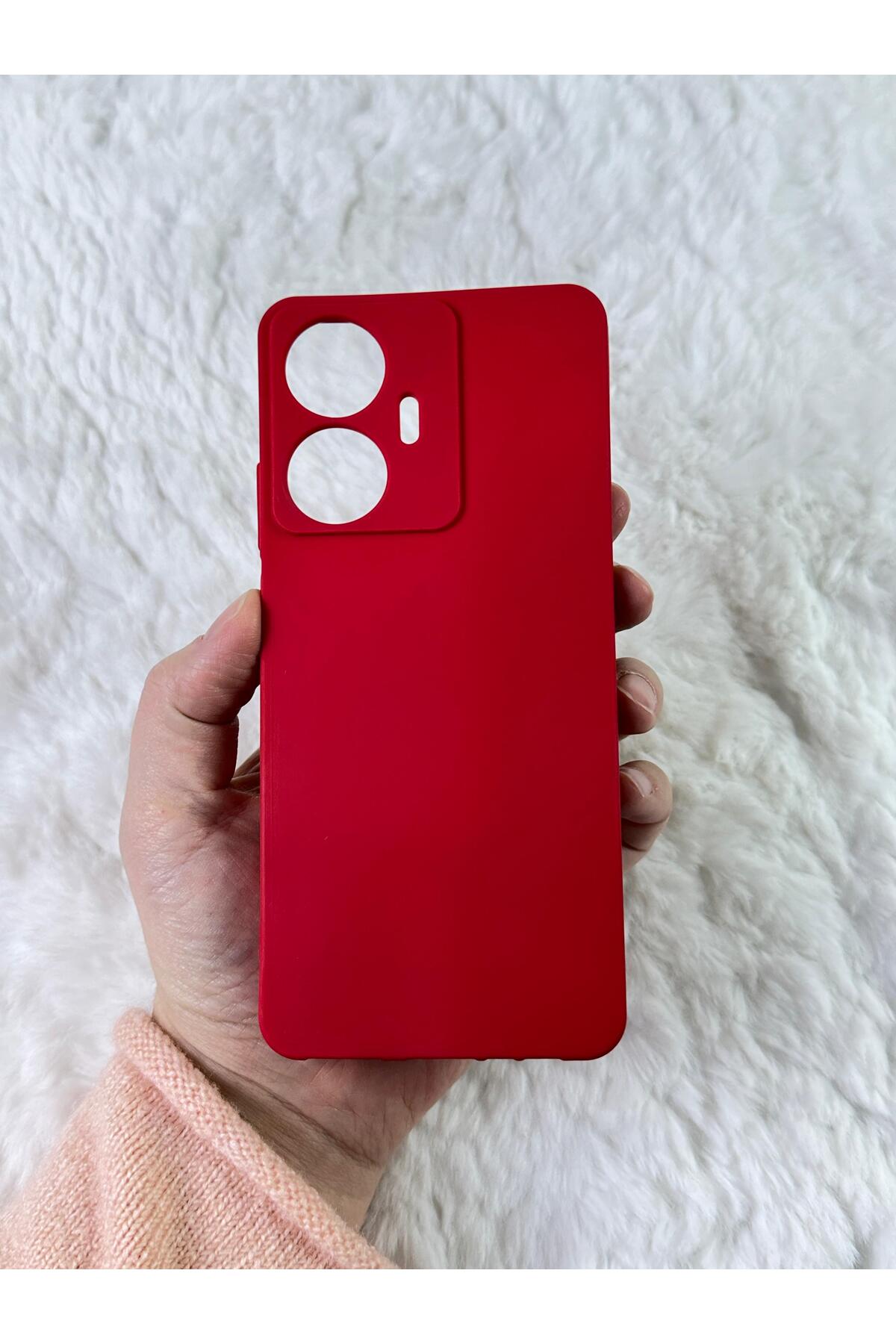 REALME C55 - Silikon Darbe Emici Klasik Korumalı Rubber Kılıf