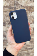 İphone 11 - Silikon Darbe Emici Klasik Korumalı Rubber Kılıf