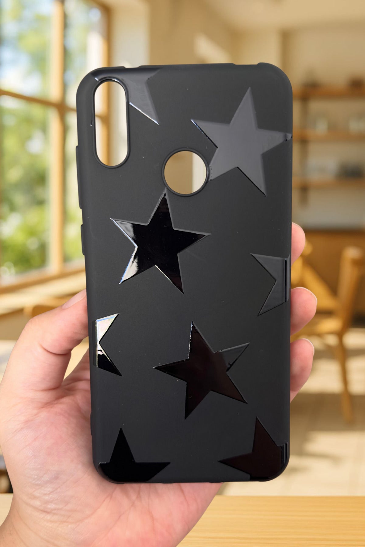 HUAWEİ Y7 2019 Uyumlu STAR Silikon Darbe Emici Klasik Korumalı Rubber Kılıf