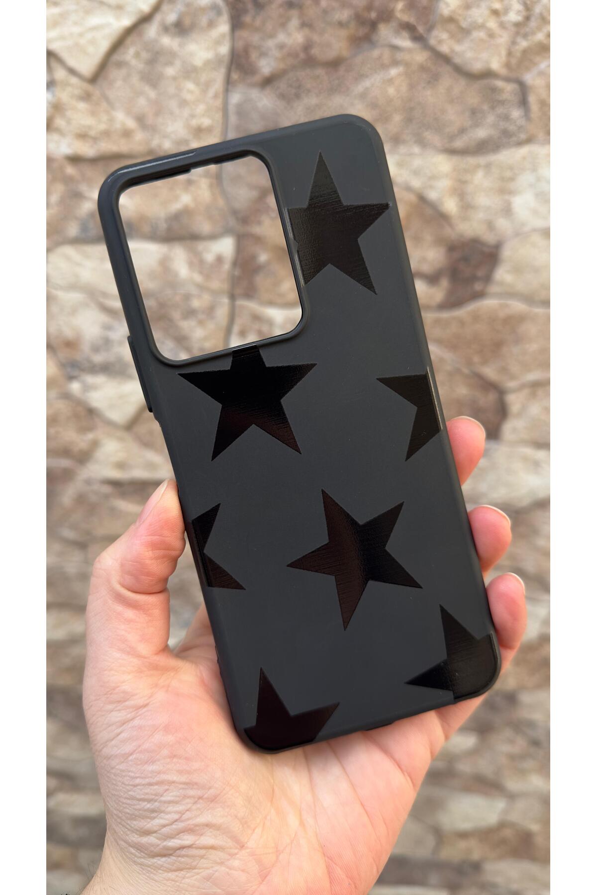 VİVO Y35 Uyumlu Star Silikon Darbe Emici Klasik Korumalı Rubber Kılıf