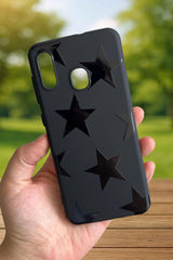 Samsung Galaxy A20 Uyumlu STAR Silikon Darbe Emici Klasik Korumalı Rubber Kılıf