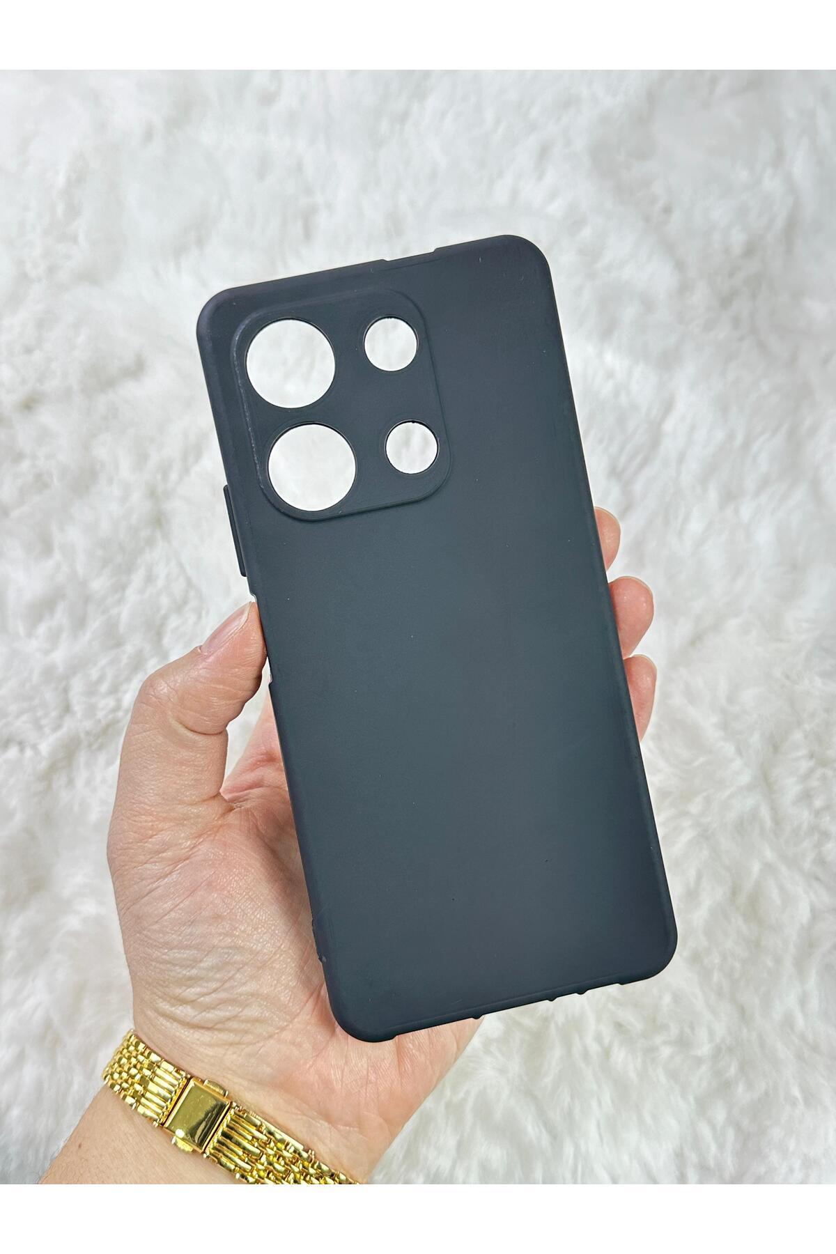Redmi NOTE 13 PRO 5G ( DİKKAT 5G ) - Silikon Darbe Emici Klasik Korumalı Rubber Kılıf