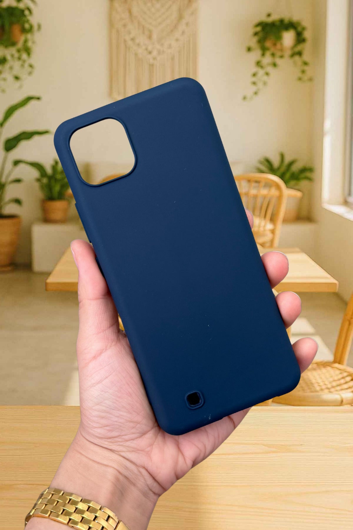 Realme C11 - Silikon Darbe Emici Klasik Korumalı Rubber Kılıf