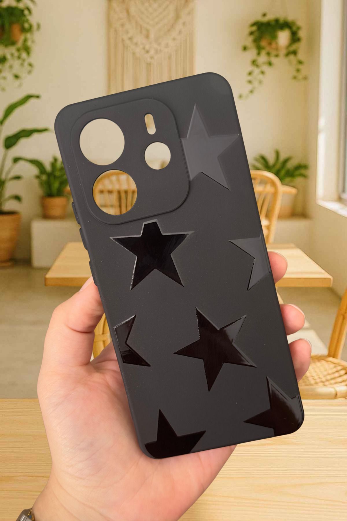 Xiaomi Redmi Note 14- STAR Silikon Darbe Emici Klasik Korumalı Rubber Kılıf