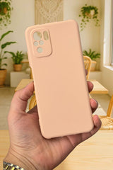 Xiaomi Redmi Note 10 ve 10S Uyumlu Silikon Darbe Emici Klasik Korumalı Rubber Kılıf