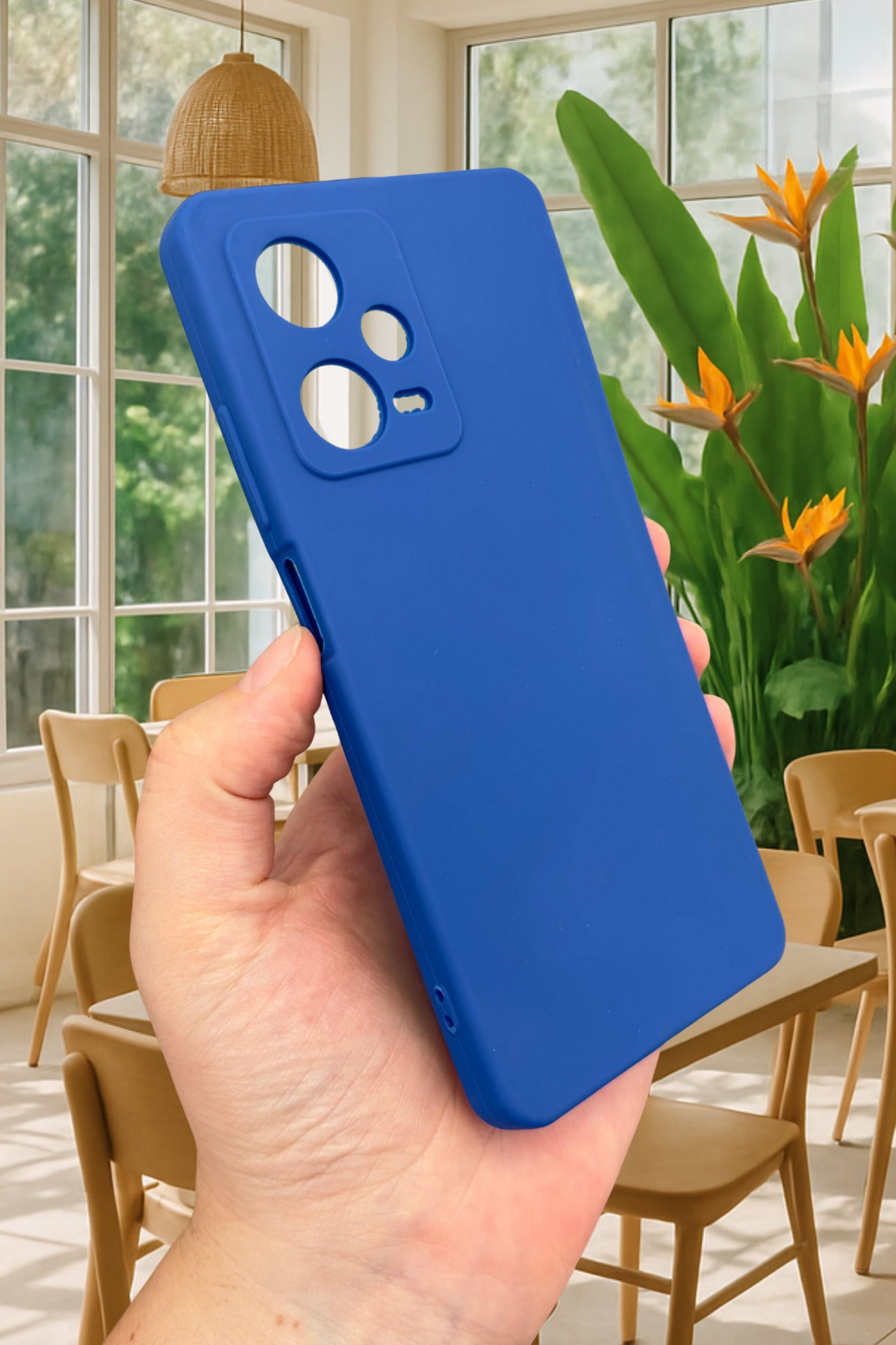 Xiaomi Redmi Note 12 Pro 5G Silikon Darbe Emici Klasik Korumalı Rubber Kılıf