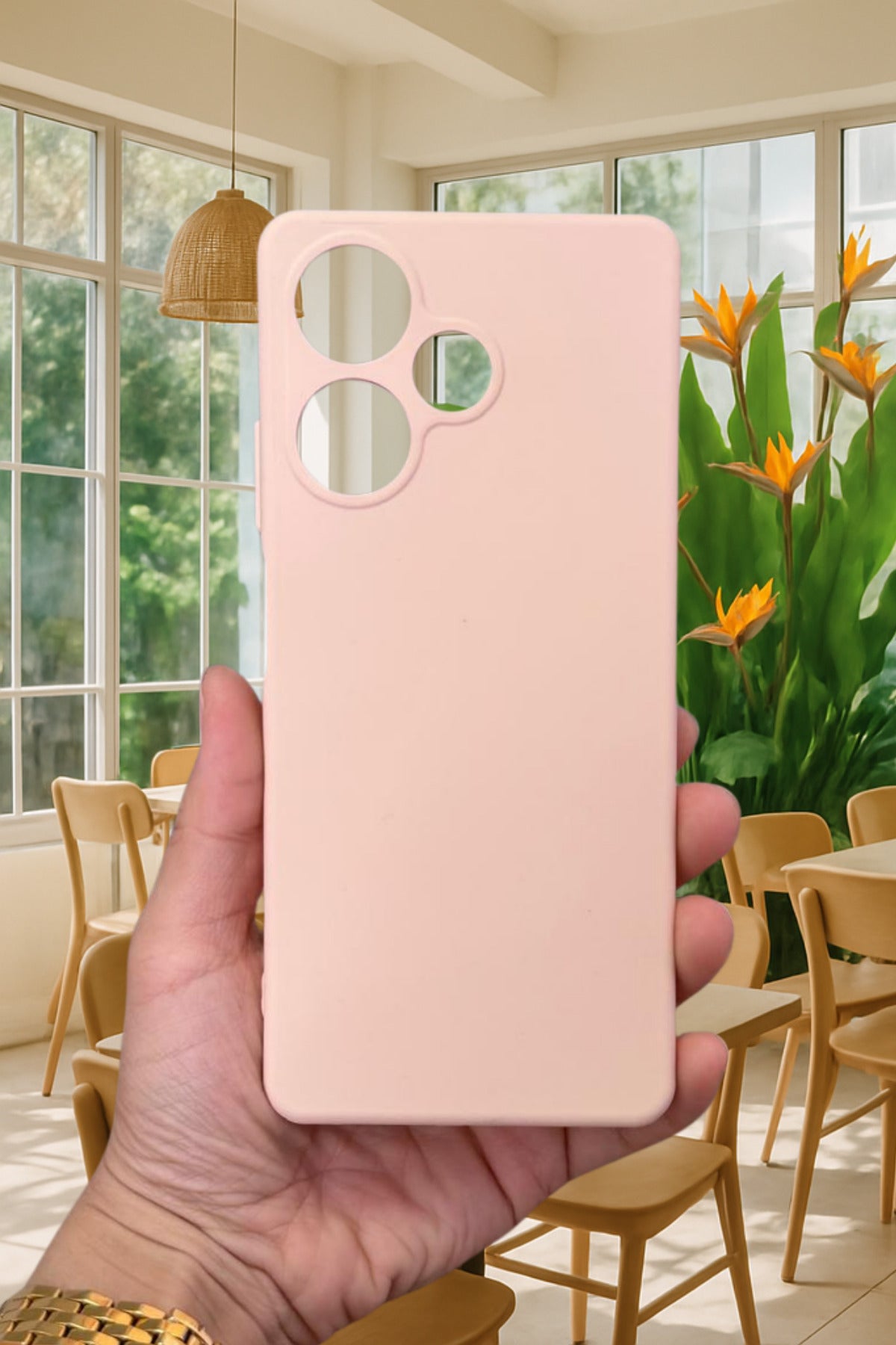 İNFİNİX HOT 30 - Silikon Darbe Emici Klasik Korumalı Rubber Kılıf