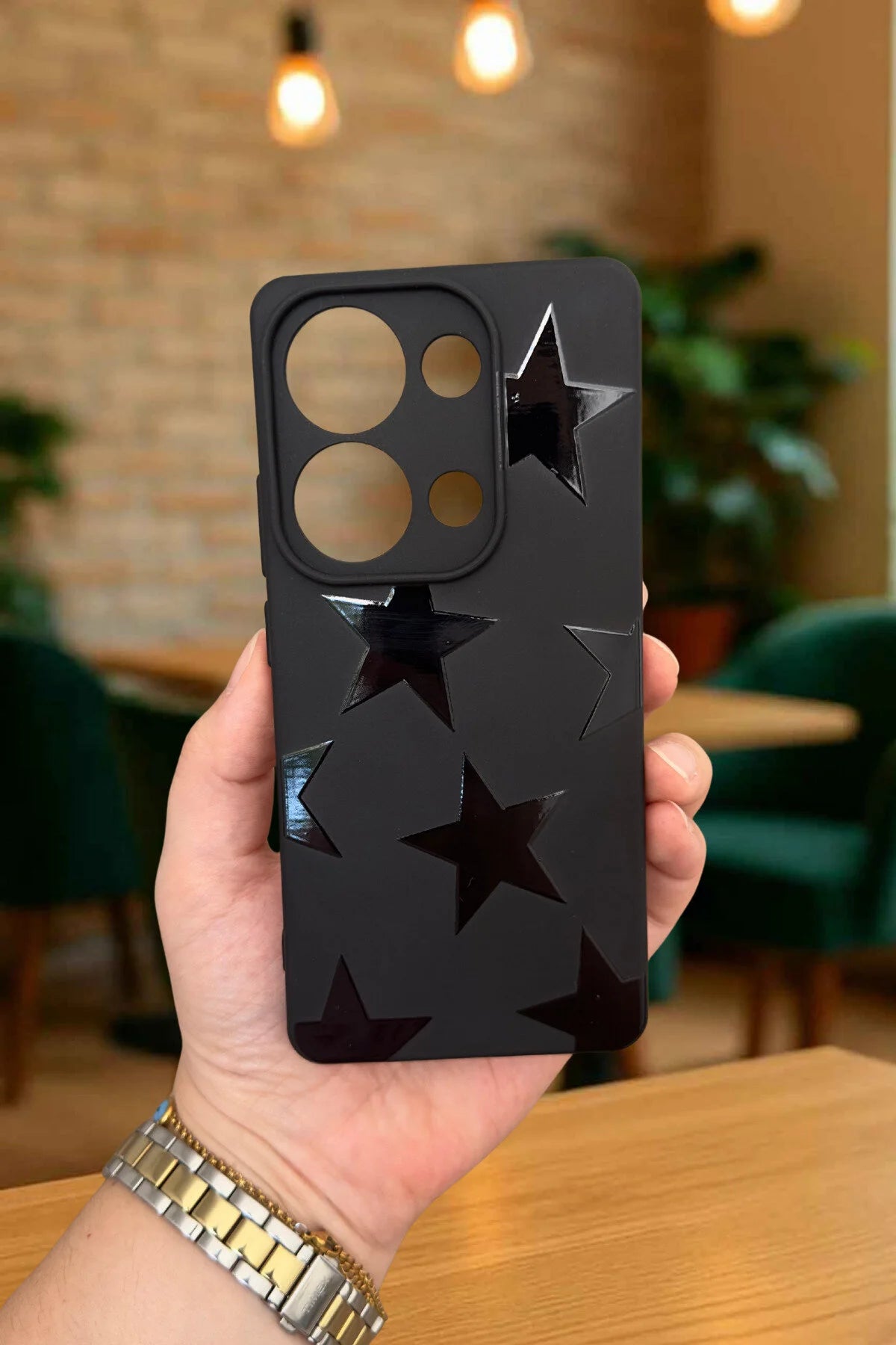 Redmi Note 13 4G Uyumlu- STAR Silikon Darbe Emici Klasik Korumalı Rubber Kılıf