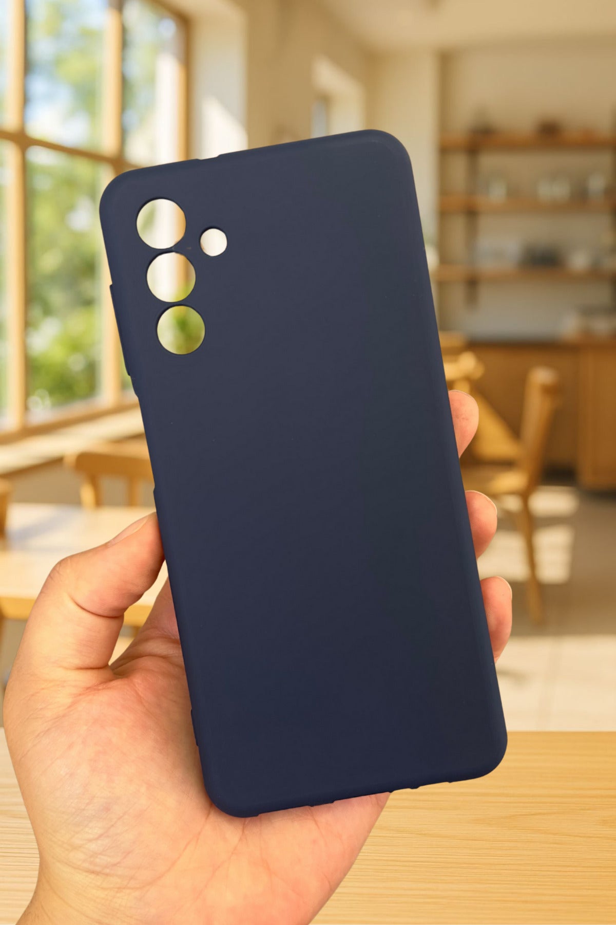 Samsung Galaxy A54 Silikon Darbe Emici Klasik Korumalı Rubber Kılıf