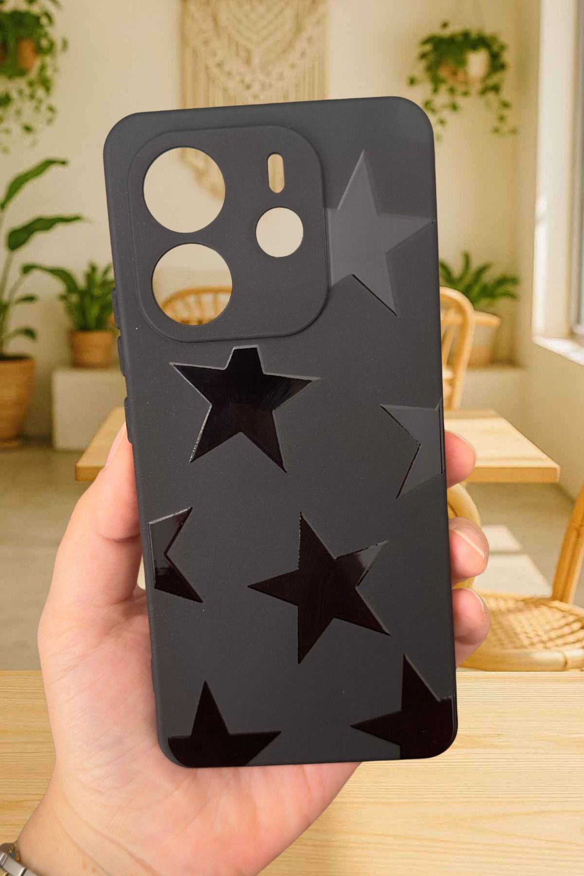 Xiaomi Redmi Note 14- STAR Silikon Darbe Emici Klasik Korumalı Rubber Kılıf