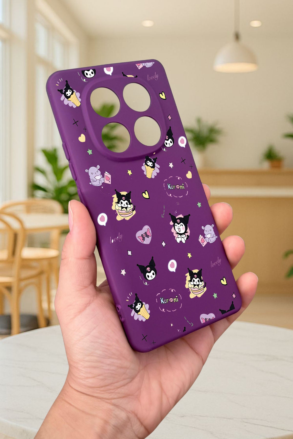 Xiaomi Redmi Note 14 Pro 5G KURUMI DESENLİ ilikon Darbe Emici Klasik Korumalı Rubber Kılıf