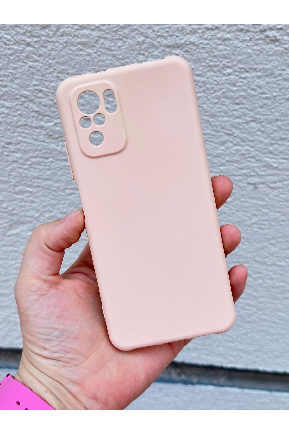 Xiaomi Redmi Note 10 ve 10S Uyumlu Silikon Darbe Emici Klasik Korumalı Rubber Kılıf